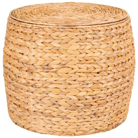 Tavolino Delia - Marrone - Giacinto D'acqua - 43x43x34 Cm - Foto 1