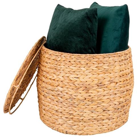 Tavolino Delia - Marrone - Giacinto D'acqua - 43x43x34 Cm - Foto 3