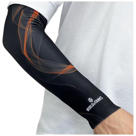 World Of Tanks - Gaming Arm Sleeve Flame (nero | Xl) - Foto 2