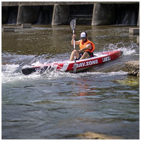 Kayak Canoa Gonfiabile Monoposto V-shape Mono - Foto 5