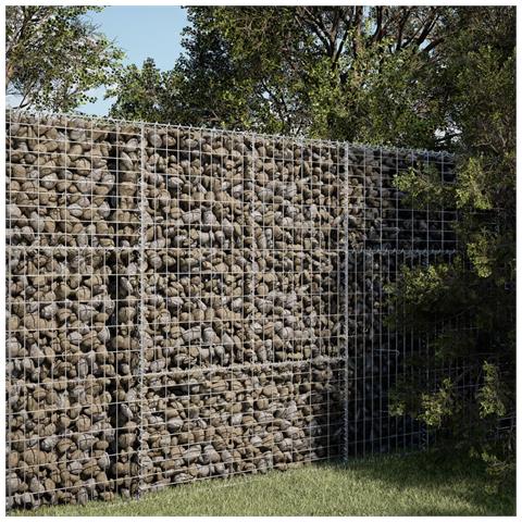 Cesto Gabbione Con Copertura 100x50x150 Cm In Ferro Zincato - Foto 1