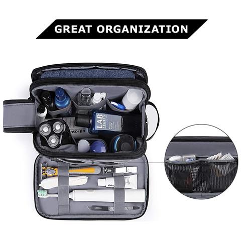 Beauty Case Da Viaggio Da Uomo Grey - Foto 2