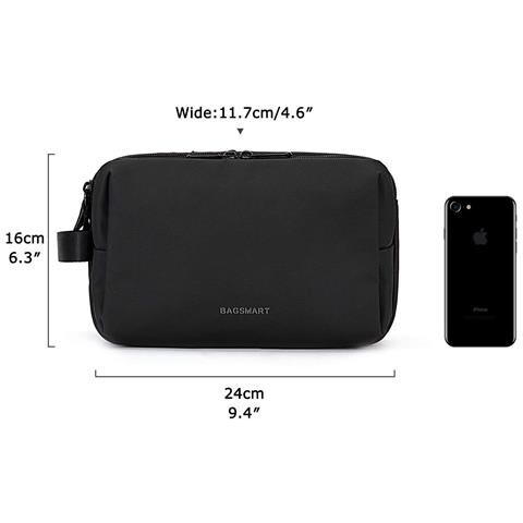 Beauty Case Da Viaggio Da Uomo Grey - Foto 5