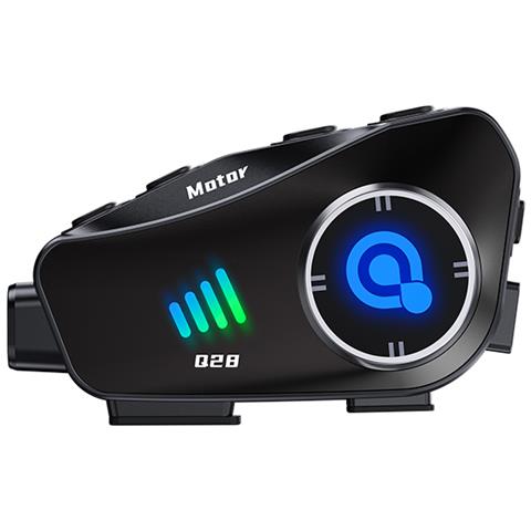 Auricolare Bluetooth Per Casco 2 In 1 Microfono Morbido+rigido, Nero - Foto 1