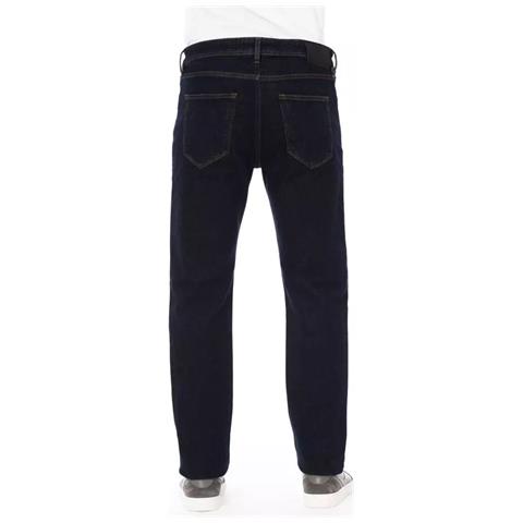 Jeans E Pantaloni In Cotone Blu - W40 - Foto 3