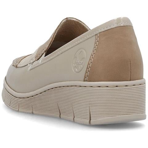 Leisure Trainers Beige Sneakers Pelle Scarpe Donna Beige Eu 41, 53785-60 - Foto 3