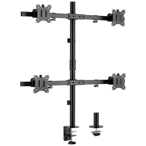 Supporto da tavolo per 4x display LCD / LED fino a 81cm (32 "), max. 9kg - Foto 1