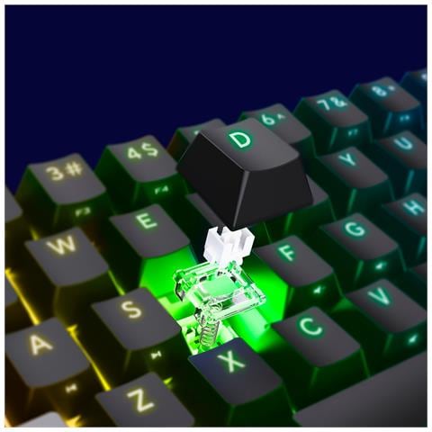 GXT 867 Acira tastiera Gaming USB QWERTZ Tedesco Nero, Grigio - Foto 2