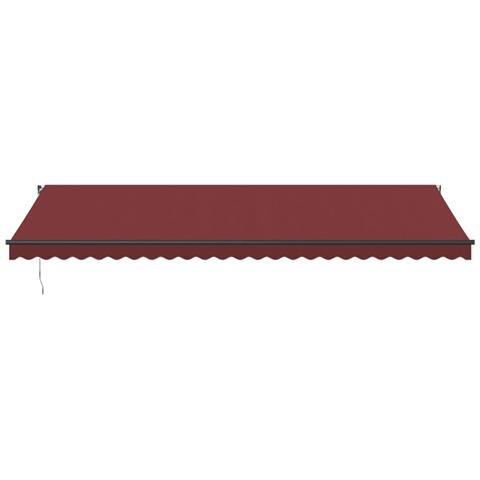 Tenda Da Sole Retrattile Manuale Bordò 600x350 Cm - Foto 3
