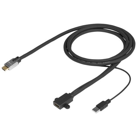 PROHDMIHDMFM5-LSZH cavo HDMI 5 m HDMI tipo A (Standard) Nero - Foto 1