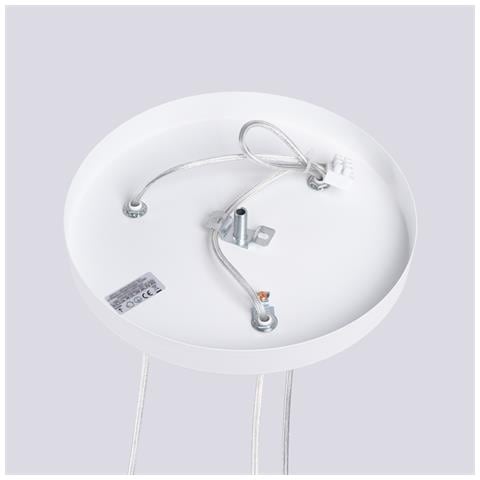 Lampada A Sospensione Lami 3p Bianco Sl. 1689 - Moderno Lampada A Sospensione Bianco 125x25x25 Cm - Foto 8
