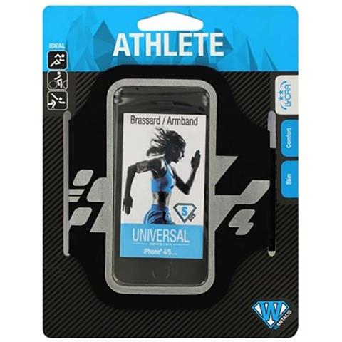 Fascia Da Braccio Sportiva Per Smartphone Taglia S Modello Atleta In Lycra, Nero - Foto 2