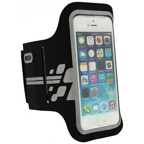 Fascia Da Braccio Sportiva Per Smartphone Taglia S Modello Atleta In Lycra, Nero - Foto 3