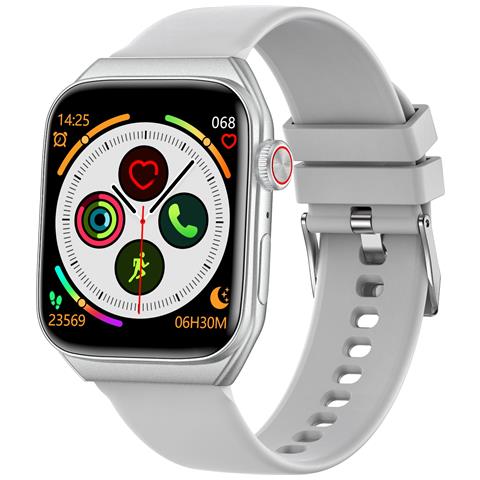 Smartwatch Multifunzione Grigia: Monitoraggio Salute, Sport E Notifiche - Foto 1