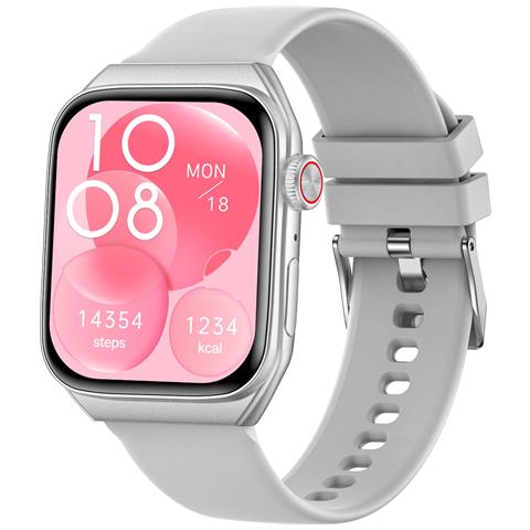 Smartwatch Multifunzione Grigia: Monitoraggio Salute, Sport E Notifiche - Foto 2