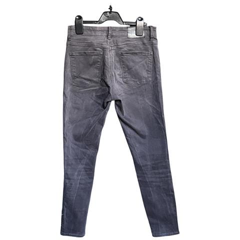 Pantaloni Da Donna Comodi Jeans Alla Moda Grigio Taglia 38 - Foto 2