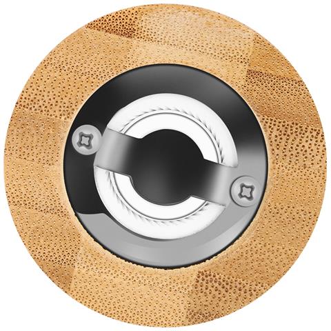 Lotto Di 2 Macinacaffè Compatibili Macina Sale /pepe In Ceramica Regolabile, Marrone / Beige - Foto 5