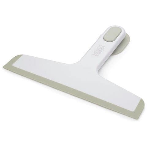 Spatola Tergivetro Duo Con Supporto A Ventosa Strumento Di Pulizia Per Bagno E Vetri Design Compatto Impugnatura Comoda Adatta Per Superfici Lisce - Foto 1