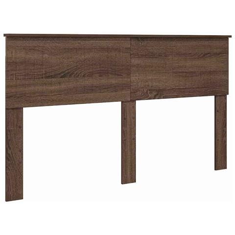 Testiera con testiera Rovere Marrone 160 cm Legno multistrato - Foto 1