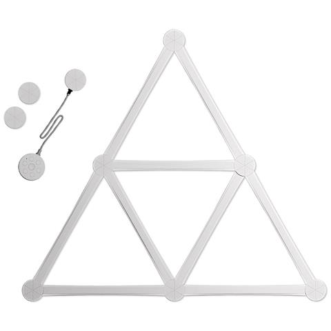 Luci Led Smart Styling Wifi Bluetooth - 9 Strisce, Connettori E Adattatore Ue - Splicing Fai Da Te White - Foto 2