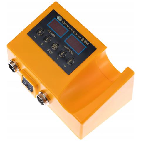 Stazione Saldante 2 In 1 Orange Husky Oh660 - 660w, Controllo Temperatura, Display Led | Saldatura Elettronica E Plastica - Foto 8