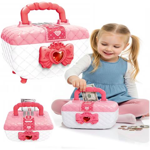 Salvadanaio SAFE borsa cosmetica per ragazze con password interattiva - Foto 4