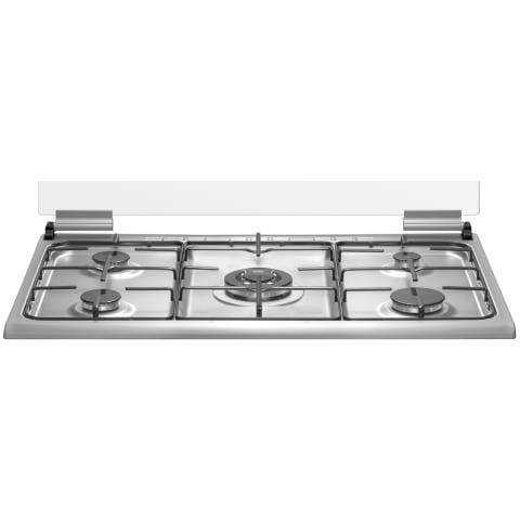 Cucina 5 Fuochi a Gas Tutto Forno elettrico 90x60cm Inox SS941MFEX - Foto 2