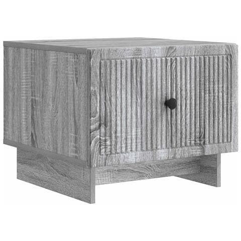 Tavolino da salotto con cassetto Grigio Sonoma 49 x 50 x 40 cm - Foto 1
