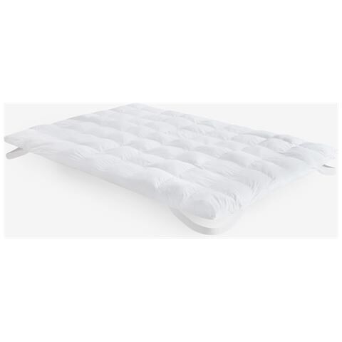 Topper In Microfibra 160x190 cm Altezza 5 cm Anallergico - Foto 6
