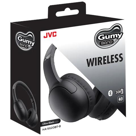 HA-SG20BT Cuffie wireless Bluetooth GUMY, Olive Black - Foto 4