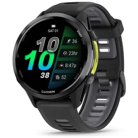 Forerunner 970 3,56 cm (1.4") AMOLED Digitale 454 x 454 Pixel Touch screen Nero, Giallo Wi-Fi GPS (satellitare) - Foto 1
