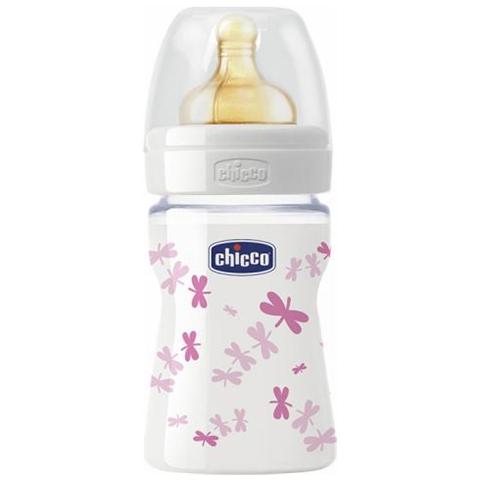 Biberon Nature Glass 150 Ml Tettarella In Caucciù Girl - Foto 1