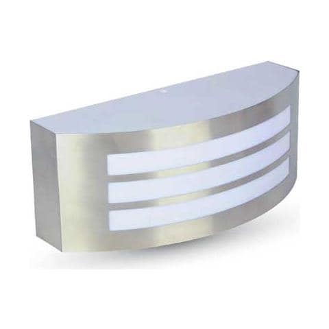 Lampada Da Muro Applique E27 Acciaio Inox Esterno Ip44 Vt-7680 7514 - Foto 2