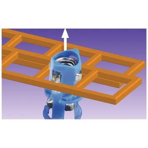 I-CASE MOUNT-50CAPT - Kit Set 50 Viti, 50 Dadi e 50 Rondelle per Montaggio Rack Silver - Foto 6