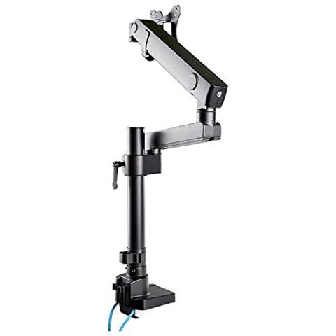 Supporto per monitor da scrivania articolabile Per display fino a 34"" Gestione cavi integrata e 2 USB 3.0 (ARMPIVOT2USB3)  - Foto 2