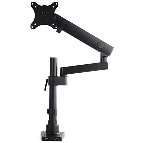 Supporto per monitor da scrivania articolabile Per display fino a 34"" Gestione cavi integrata e 2 USB 3.0 (ARMPIVOT2USB3)  - Foto 5