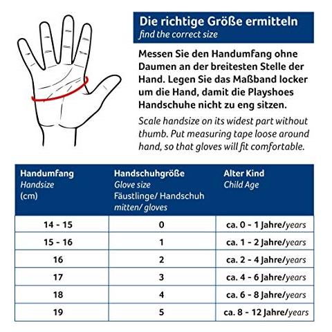 Finger-handschuh Guanti, Blu (marine 11), 4 Uomo - Foto 3