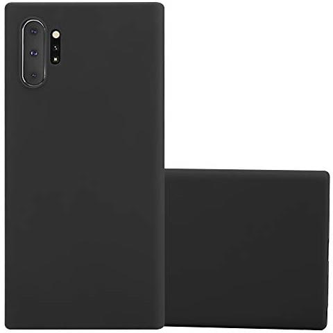 Cadorabo Custodia Compatibile Con Samsung Galaxy Note 10 Plus In Candy Nero - Coperchio Protettivo In Silicone Tpu Flessibile - Foto 1