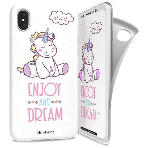 Cover Avvolgente Morbida Per Iphone Xs / x Dream - Foto 1