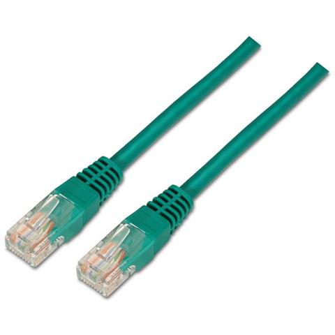 10.20.0102-GR, RJ-45, RJ-45, Maschio / maschio, Cat5e, U / UTP (UTP) , Verde - Foto 1
