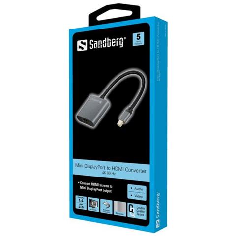 Adapter MiniDP1.4> HDMI2.0 4K60 - Foto 2