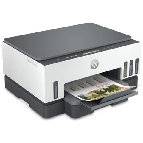 Stampante Multifunzione Smart Tank 7005 Inkjet a Colori Stampa Copia Scansione A4 15 ppm (B / N) 9 ppm (a Colori) Wi-Fi / USB 2.0 - Foto 2