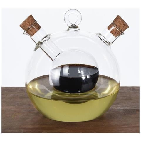 Bottiglia Per Aceto E Olio A Forma Di Palla Originale Decorativo E Pratico Gadget Da Cucina - Foto 2