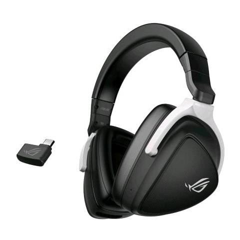 Cuffia Gaming ROG Delta S Wireless 2.4GHz Bluetooth Microfoni Colore Nero - Foto 1