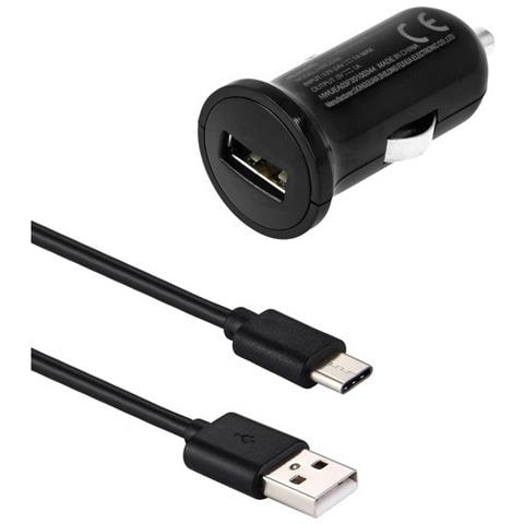Caricabatterie Da Auto Originale Per Accendisigari Usb Hwcc02 5w + Cavo Type C 1a Black - Foto 2
