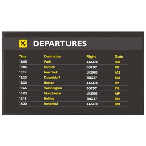 Display LFD 43" LED PN-HS431 3840 x2160 4K Ultra HD con Medaplayer - Foto 1