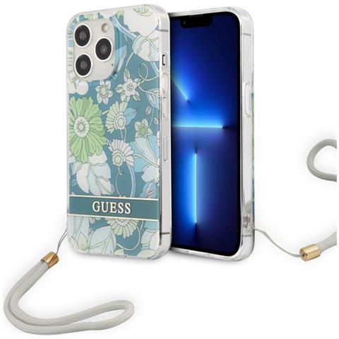 Hard Cover Flower Strap Green, Fr Iphone 13 Pro, Guhcp13lhflsn (guhcp13lhflsn) - Foto 2