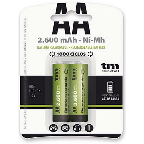 Batteria Ni-mh R6 2600 Mah - Foto 1