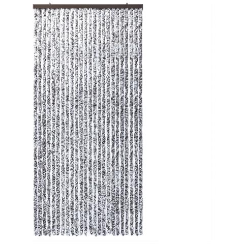 Tenda Antimosche Marrone E Beige 100x200 Cm In Ciniglia - Foto 3