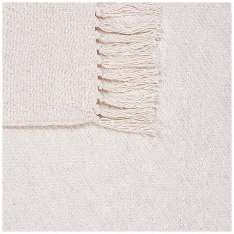 Coperta Yarsa Cotone 125 X 150 Cm Beige - Foto 2